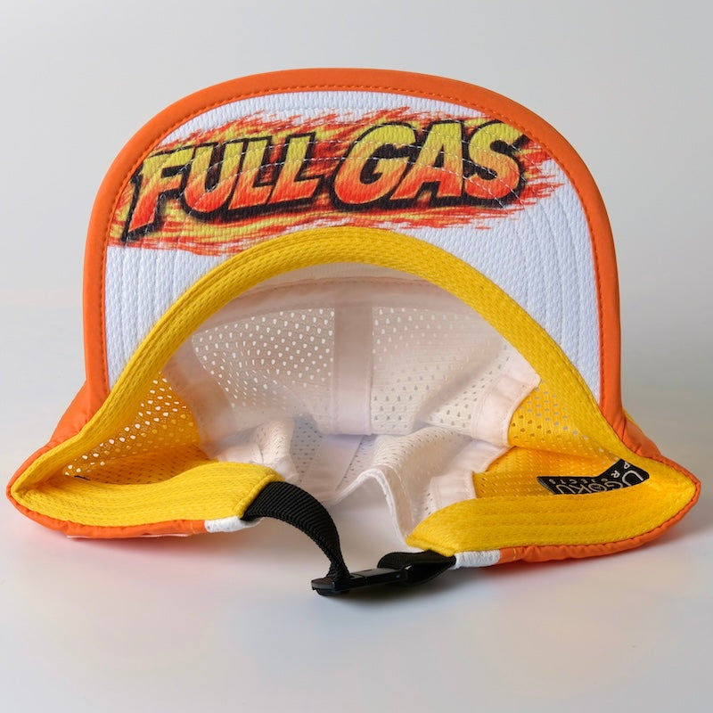 Full Gas SP Cap | Short Peak Performance Running Cap | UGOKU PROJECTS